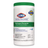 Hydrogen Peroxide Cleaner Disinfectant Wipes, 5.75 x 6.75, Unscented, White, 155/Canister, 6 Canisters/Carton