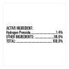 Hydrogen-Peroxide Cleaner/Disinfectant, Unscented, 32 Oz Spray Bottle, 9/Carton