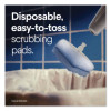 Toiletwand Toilet Cleaning Refills, Toilet Cleaning Scrubbing Pads, Blue/White, 20/Pack