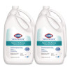Spore Defense Cleaner Disinfectant, Open System, Unscented, 1 Gal Refill Bottle, 4/Carton