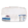 Bleach Germicidal Wipes, Disinfectant Wipes, 1-Ply, 6.75 x 9, Unscented, White, 100 Wipes/Flex-Pack, 6 Flex-Packs/Carton