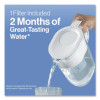 Small 6-Cup Water Filter Pitcher With 1 Standard Filter, Denali, White, 2/Carton