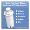 Tahoe Water Pitcher With Standard Filter, 10 Cups, Clear, 2/Carton