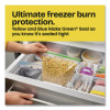 Zipper Food Storage Plastic Bags, Freezer Bags, Quart Size, 7.75 x 8.44, Clear, 20 Bags/Box, 12 Boxes/Carton