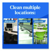 Clorox Pro Ecoclean Glass Cleaner, 32 Oz Spray Bottle, 9/Carton