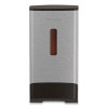 Coin Wrapper And Bill Strap 2-Tier Rack, 11 Compartments, 9.38 x 8.13 4.63, Plastic, Pebble Beige