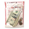 Deposit Bag, Plastic, 5.75" x 3" x 8.75", Clear, 1,000/Carton