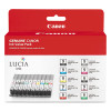 1033b005 (Pgi-9) Lucia Ink, Cyan/Gray/Green/Magenta/Matte Black/Photo Black/Photo Cyan/Photo Magenta/Red/Yellow, 10/Pack