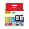 4988C005 (Pgi-275; Cli-276) Multipack Ink, Black/Tri-Color