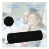 Foam Roll Positioning Pillow, Standard, 13.5 X 3.75, Black