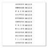 Dial-N-Stamp, 12 Phrases, Five Years, 1.5 X 0.13