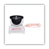 Pre-Inked Shutter Stamp, Red, Faxed, 1.63 x 0.5