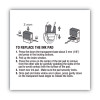 Replacement Ink Pad For 2000Plus 1Si20Pgl, 1.63" x 0.25", Black