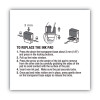 Replacement Ink Pad For 2000Plus 1Si40Pgl And 1Si40P, 2.38" x 0.25", Blue