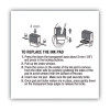 Replacement Ink Pad For 2000Plus 1Si60P, 3.13" x 0.25", Blue
