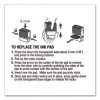 Replacement Ink Pad For 2000Plus 1Si50P, 2.81" x 0.25", Blue