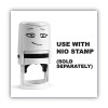 Ink Pad For Nio Stamp With Voucher, 2.75" x 2.75", Fancy Gray
