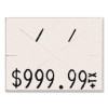 Two-Line Pricemarker Labels, 0.44 X 0.81, White, 1,000/Roll, 3 Rolls/Box