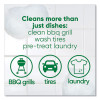 Dish Soap Liquid, Green Scent, 32.5 Oz Bottle, 9/Carton
