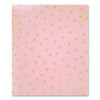 Panache Glossy 3-Hole Punched 6-Pocket Folder, Accommodates 11 x 8.5 Sheets, Randomly Assorted Warm Colors