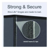 Premier Easy Open Clearvue Locking Slant-D Ring Binder, 3 Rings, 1.5" Capacity, 11 X 8.5, Black