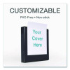 Premier Easy Open Clearvue Locking Slant-D Ring Binder, 3 Rings, 4" Capacity, 11 X 8.5, Black