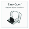Premier Easy Open Clearvue Locking Slant-D Ring Binder, 3 Rings, 5" Capacity, 11 X 8.5, Black