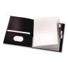 Reportpro 10-Pocket Project Organizer, 8.5 X 11, Clear/Black