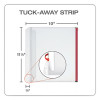 Expanding Zipper Binder Pocket, 8.5 x 11, Assorted Colors, 5/Pack
