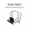 Freestand Easy Open Locking Slant-D Ring Binder, 3 Rings, 5" Capacity, 11 X 8.5, White
