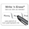 Write 'n Erase Tabloid Index Dividers, 8-Tab, 11 X 17, White, 1 Set