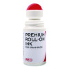 Premium Roll-On Ink, 2 Oz, Red