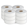 Select Jumbo Bath Tissue, Septic Safe, 2-Ply, 3.3" x 750 Ft, White, 12 Rolls/Carton
