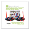 Indoor/Outdoor Rubber Horseshoe Set, 4 Rubber Horseshoes, 2 Rubber Mats, 2 Plastic Dowels