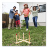 Ring Toss Set, Plastic/Wood, Assorted Colors, 5 Pegs, 4 Rings