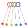 Swing Ball Set, 5.5" Diameter, Assorted Colors, 6/Set