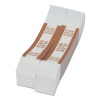 Currency Straps, Self-Adhesive, Fifties, $5,000 Strap, Brown/White, 1,000/Pack