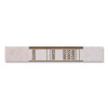 Currency Straps, Self-Adhesive, Fifties, $5,000 Strap, Brown/White, 1,000/Pack