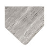 Cushion-Step Marbleized Rubber Mat, Rectangular, Gray Smooth Surface, 24" x 36"
