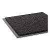 Ecostep Wiper Mat, Rectangular, Charcoal Gray Cut Pile Surface, 48" x 96"