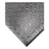 Tuff-Spun Foot-Lover Diamond Surface Mat, Rectangular, Black Diamond Embossed Surface, 36" x 60"