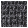 Oxford Wiper Mat, Rectangular, Charcoal Gray/Black Loop Pile Surface, 48" x 72"