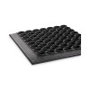 Safewalk-Light Wet/Oily Floor Anti-Fatigue Drainage Mats, 0.5" Thick, 36" x 10 Ft, Black Perforated Surface