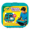 Create N' Carry Case, Combo Art Storage Case And Lap Desk, 75 Pieces