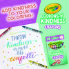 Colors Of Kindness Crayons, Regular Size, 0.31" x 3.63", 24 Assorted Colors, 24/Pack