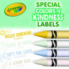 Colors Of Kindness Crayons, Regular Size, 0.31" x 3.63", 24 Assorted Colors, 24/Pack