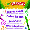 Jumbo Crayola Crayons, Jumbo Size, 0.56" x 5", 16 Assorted Colors, 16/Box
