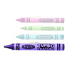 Jumbo Crayola Crayons, Jumbo Size, 0.56" x 5", 16 Assorted Colors, 16/Box