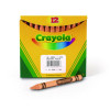 Bulk Crayons, Regular Size, 0.31" x 3.63", Peach, 12/Box