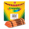Bulk Crayons, Regular Size, 0.31" x 3.63", Orange, 12/Box